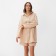 Female set (shirt, shorts) KAFTAN Size 48-50, beige