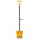 Ice ax, width 20 cm, with a metal cuttings
