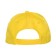Unisex baseball cap, size 56-58, yellow color
