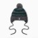 Children's hat, gray/green color, size 42-44