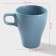 Mug ceramic shares Coffee Break, 280 ml, blue color