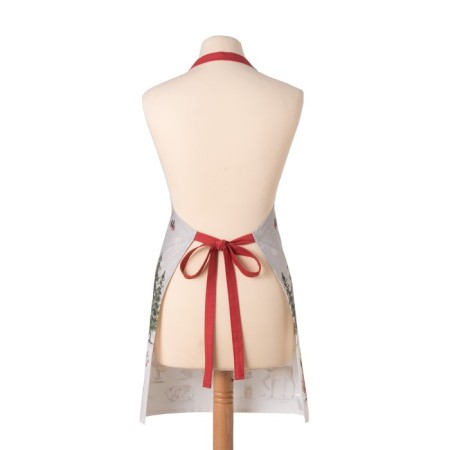 Apron "Ethel" Holiday in the forest 70x60 cm, 100% HL, sarzha 190g/m2-4