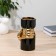 VAZ Keramics "Derk" D-9 cm H-19.5 cm, golden-black