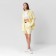 Women's costume (shirt and shorts) Mist Summer Time, size 46, yellow