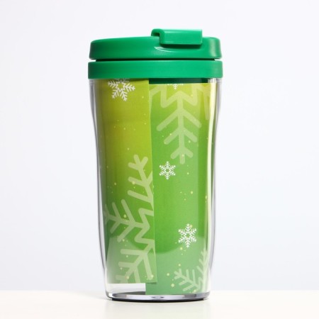New Year. Thermost man with the insert “I will heat you this winter”, 250 ml-1
