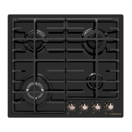 Hlect surface Maunfeld Eghe.64.63cb.r/G, gas, 4 burners, black-1