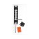 Zasov door health - 300, black