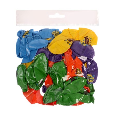 Shar Latex 12 "Happy Birthday", a bright holiday, 50 pcs.-1