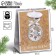 Craft vertical “Gold” package, S 12 x 15 x 5.5 cm, New Year