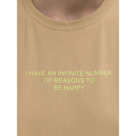 Female T -shirt, size 42, sandy color-2