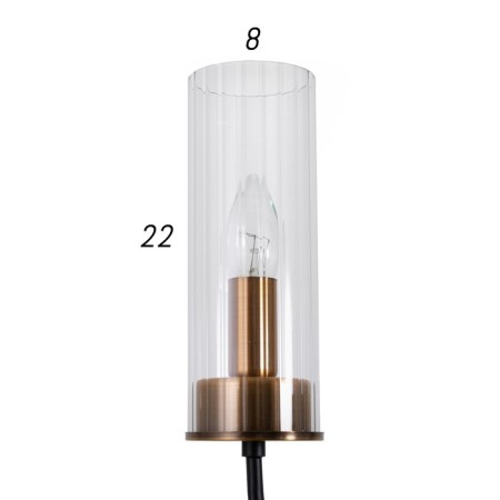 Chandelier 1757/6 E14 40W black and gold 67x67x47 cm Bayerlux-5
