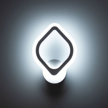 Sconces Citilux "rhombi" CL236B310, 17x24 cm, 1x12W, LED, white color-11