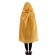 Carnival cloak of children, satin, color golden length 85cm