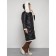 Coat insulated winter female, size 50, black color