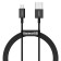 Baseus cable, Lightning - USB, 2.4 A, TPE braid, 1 m, black