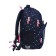 School backpack, 40 x 27 x 20 cm, Grizzly, ergonomic back, laptop department, blue
