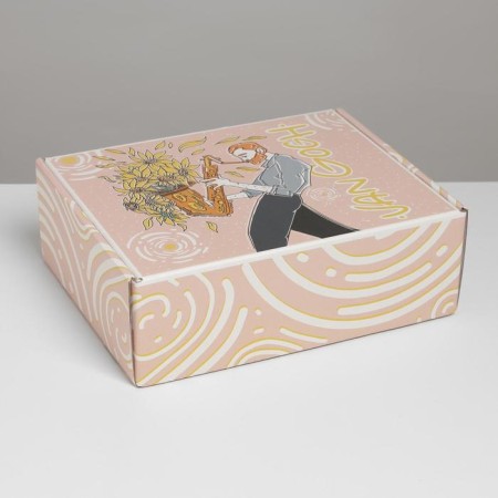 Gift folding box, packaging, Van Gogh, 27 x 21 x 9 cm-3