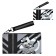 Penal soft, 1 compartment, 100 x 195 mm, flat, Phoenix "Cat" gray/black 61356