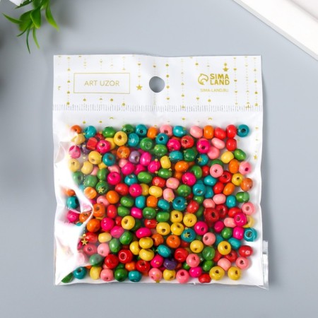 Beads for creativity tree "Multi -colored" set 20 g 0.5x0.5 cm-2