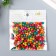 Beads for creativity tree "Multi -colored" set 20 g 0.5x0.5 cm