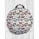 Pillow Siddle "Flight of butterflies", decorative, d = 52 cm
