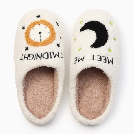 Women's slippers, size 38-39, milk-11