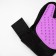 Glove for wool on the left hand made of neoprene with elongated teeth, purple