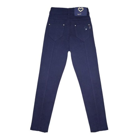 Jeans for girls, height 134 cm, blue color-1