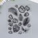 Stamp for creativity Silicon "Palm leaves" 18x14 cm