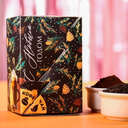 Gift set "Happy New Year": tea, coffee-2