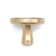Cappio, RK103, D = 33 mm, plastic, matte gold,