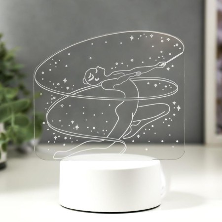 Light "Gymnast" LED RGB from the network 9.5x14x16 cm-1