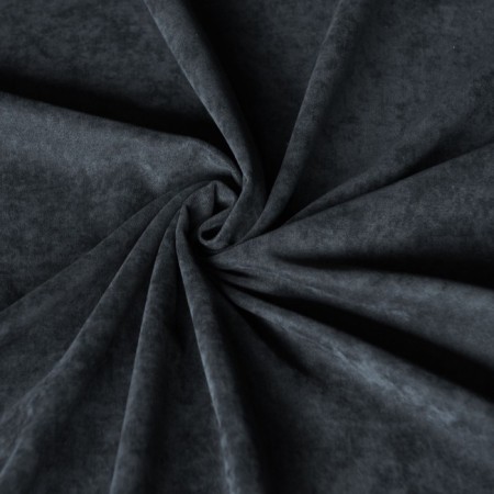 Set of curtains "Tina", size 2x145x270 cm, black color-1