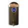 Mail box without a lock (with a loop), vertical, “semicircular”, bronze