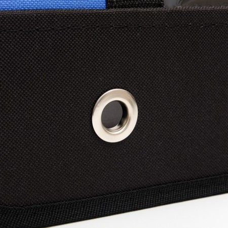 Bag - Animal carrying "Panoramic", with a window, 46 x 28.5 x 30 cm, blue-7