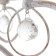 Virzhini chandelier 5x40W E14 white+gold 56x56x80 cm Bayerlux