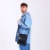 Male bag, black color