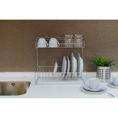Dishes for dishes with a pallet 2-tier, table-mounted, 37.5 × 29 × 40 cm, color chromium-6