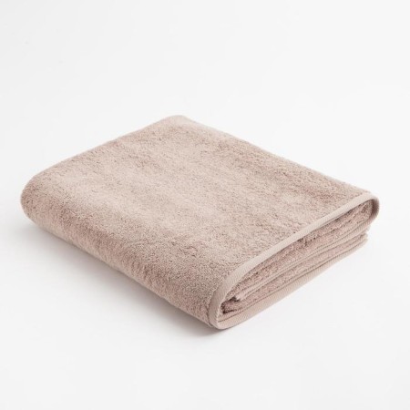 Trick Tenier "Ethel" Organic Stone 100x150 cm, 100% cotton, 420g/m2-1