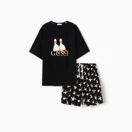 Pajama men's (T-shirt and shorts) KAFTAN GUSSI, RR 48-6