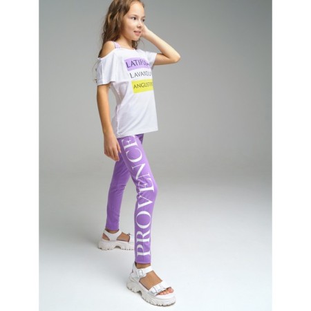 Футболка для девочки PlayToday, рост 128 см-3