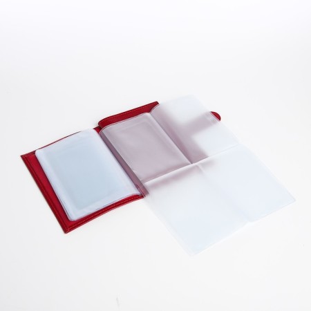 Cover for autoDocations and passports, red color-6