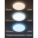 Lamp of the Citilux “satellite” CL734900G, 61.8x61.8x7.4 cm, 1x90W, LED, white color