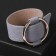 Bracelet Skin "Pompeii" capture, gray color in gold, 24 cm