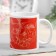 Sublimation "Nadezhda" Flowers, 320 ml, with application