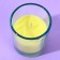 Aromatic candle "Orange", 5 x 6 cm.