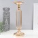 Summary metal per 1 candle d = 15 cm "Eliana" gold 15x15x47.5 cm