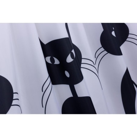 Curtain for the bathroom Cats, 180 x 200 cm-1