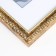Photo frame Plastic "Kame" 21x30 cm, aged gold