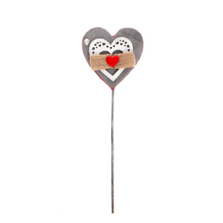 Decorative skewer "Heart" 30 cm-5